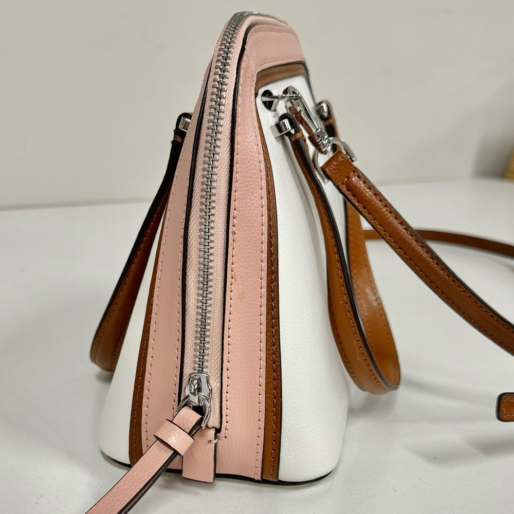 Kate Spade Pink and White Satchel - Picture 2 of 7